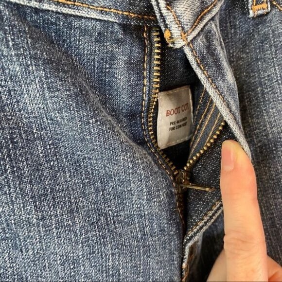 Eddie Bauer Boot Cut High Rise Jeans 6 - Picture 3 of 10